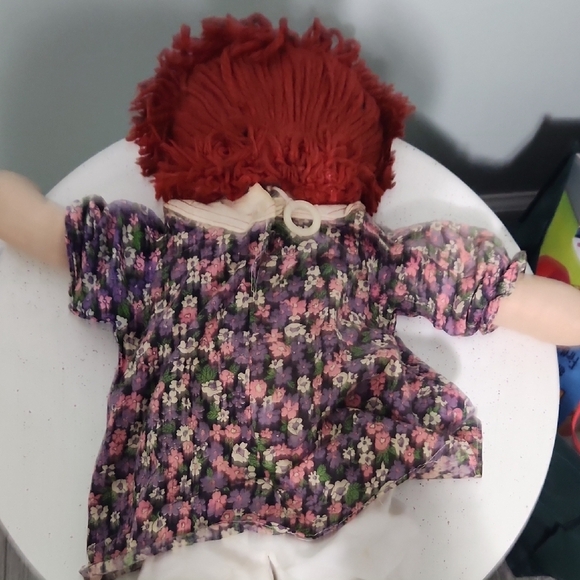 Rare Raggedy Ann Doll With Pully - Picture 4 of 4